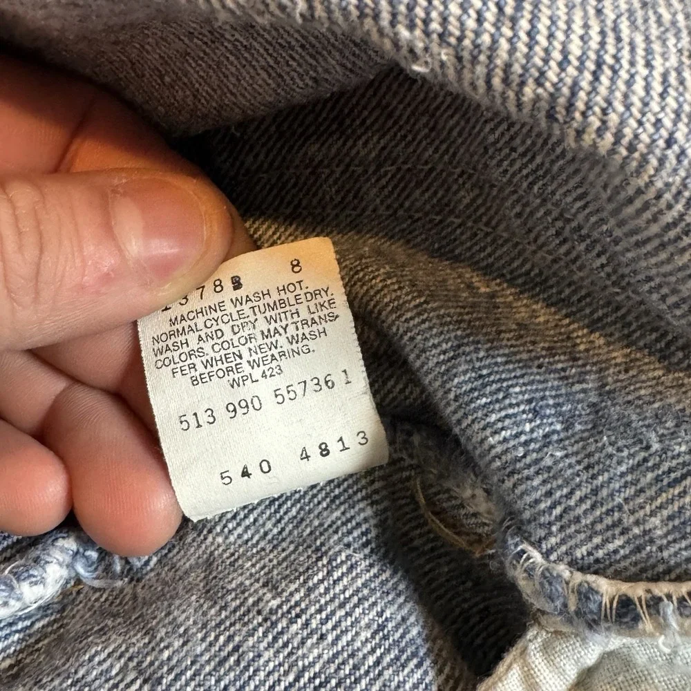 Vintage Levis 540 Jeans Mens 38 x 30 Blue Denim Med Wash Regular Fit Made in USA